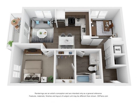 The Offset A4 Floor Plan
